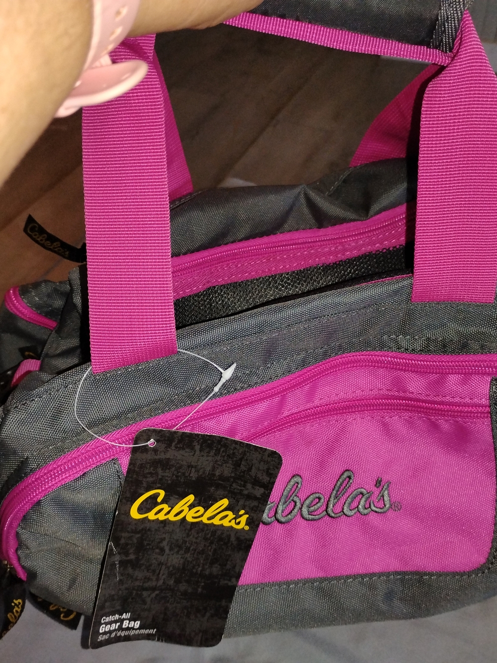 Cabela's Pink and Gray Women's Travel Gear Bag